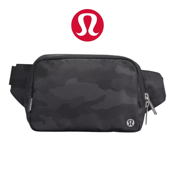 lululemon athletica Handbags - New Lululemon Everywhere Belt Bag Large Heritage 365 Camo Deep Coal Multi 2L